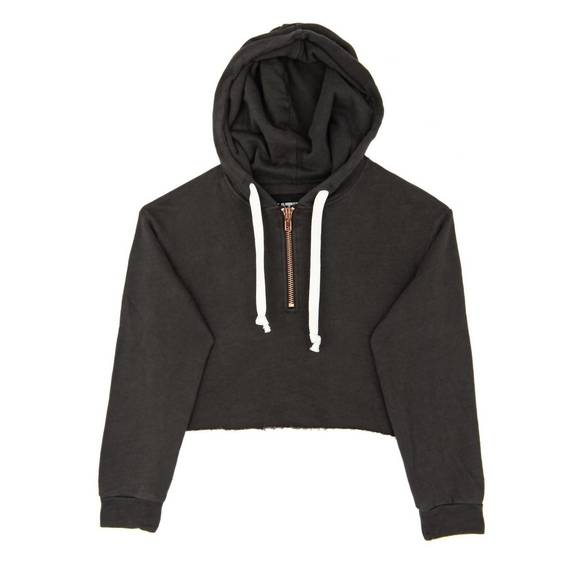 KatieJ NYC - Junior - Pale Pink Shane Zip Hoodie main image 1